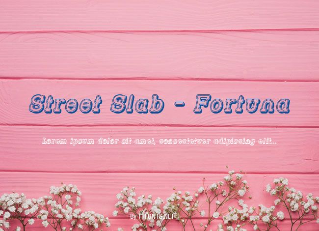 Street Slab - Fortuna example