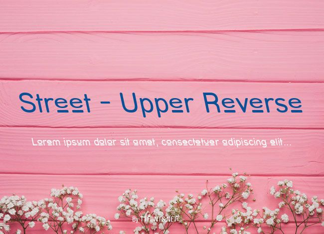 Street - Upper Reverse example