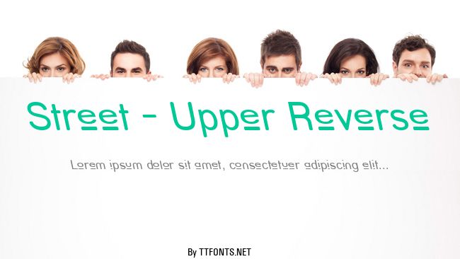 Street - Upper Reverse example