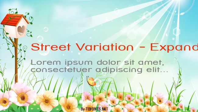 Street Variation - Expanded example