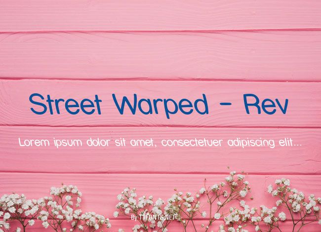 Street Warped - Rev example
