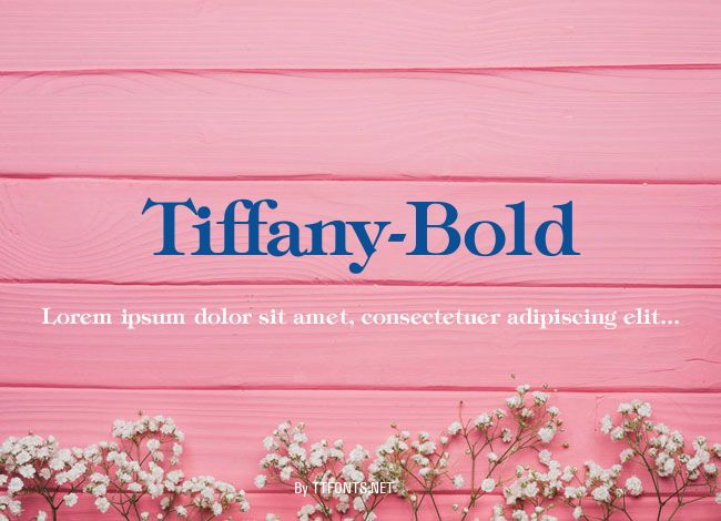 Tiffany-Bold example