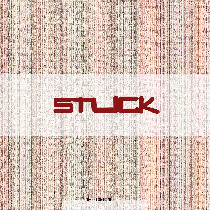 STUCK example