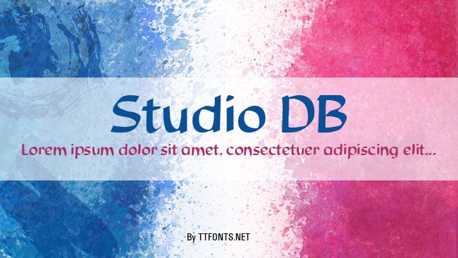 Studio DB example