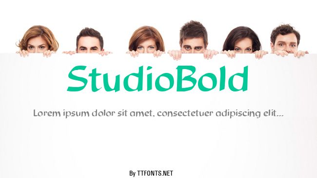 StudioBold example