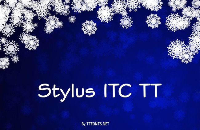 Stylus ITC TT example