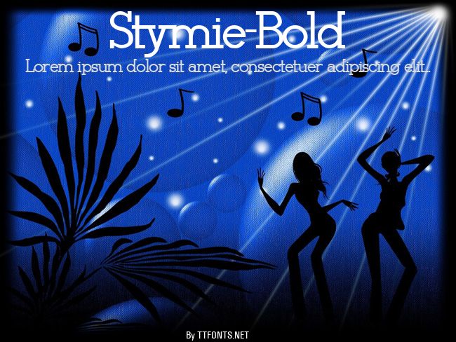 Stymie-Bold example