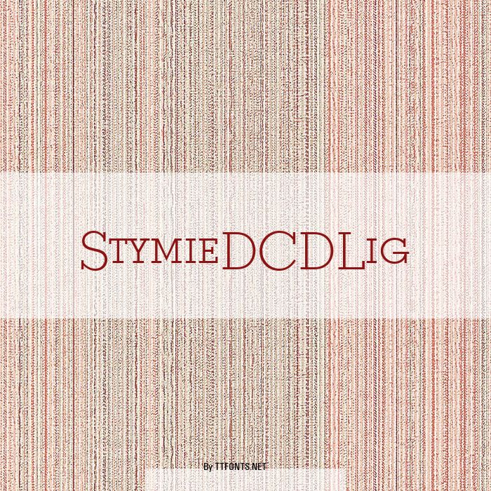 StymieDCDLig example