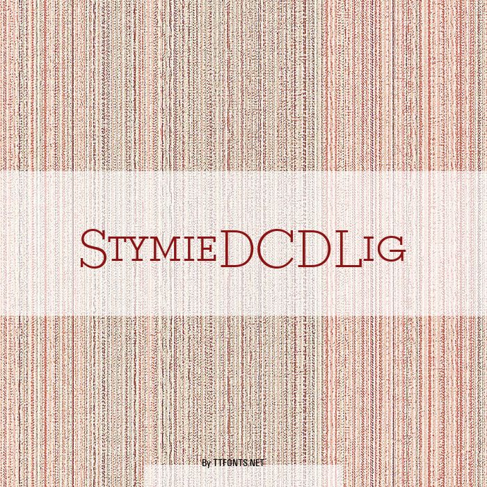 StymieDCDLig example