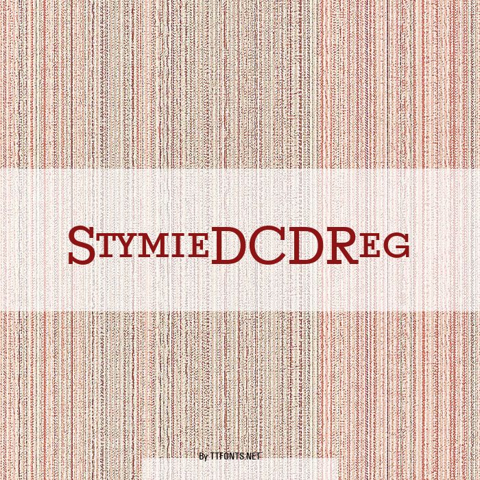 StymieDCDReg example