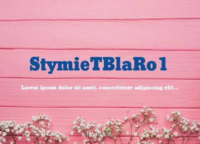 StymieTBlaRo1 example