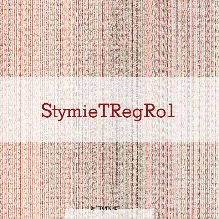 StymieTRegRo1 example