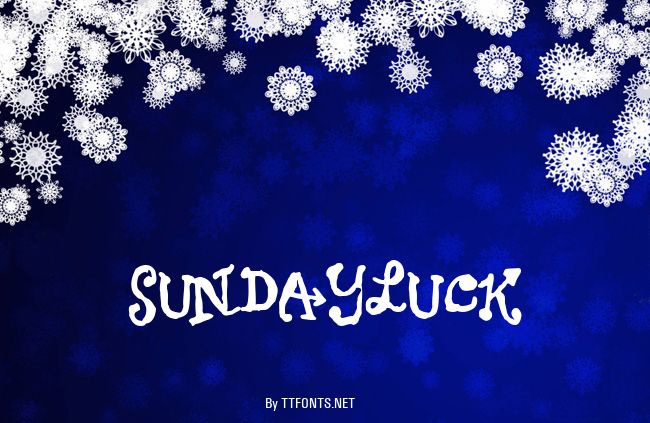 Sundayluck example