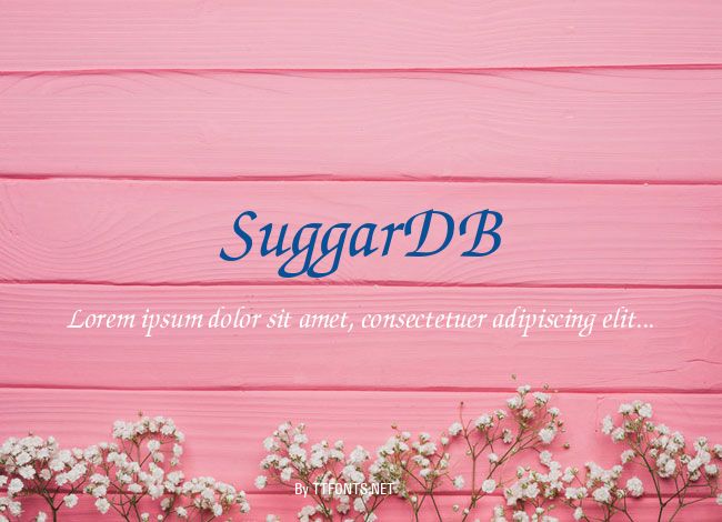 SuggarDB example