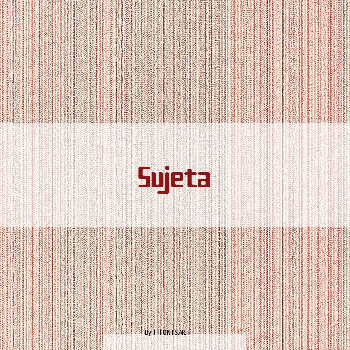 Sujeta example
