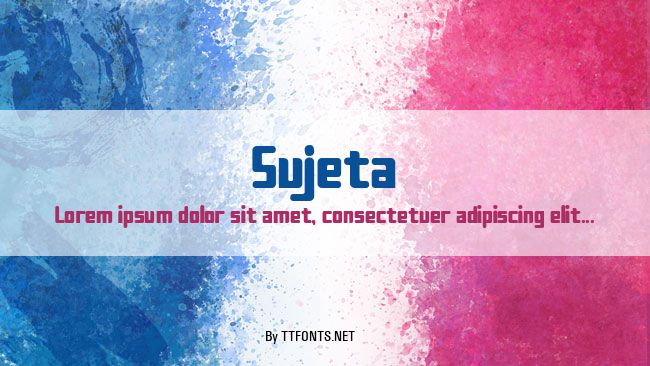 Sujeta example