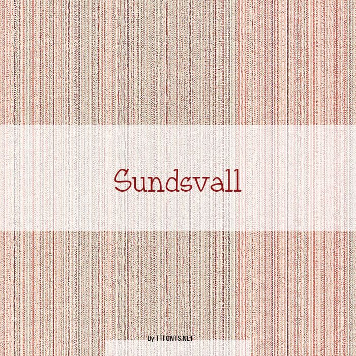 Sundsvall example