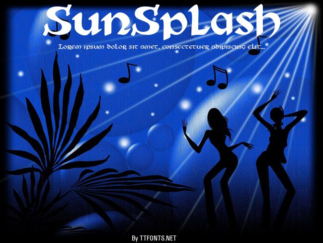 SunSplash example