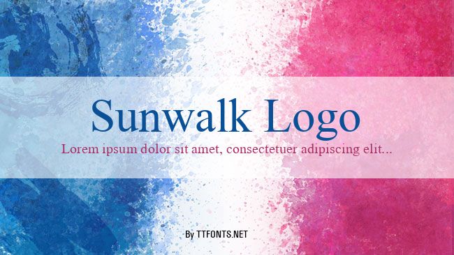 Sunwalk Logo example