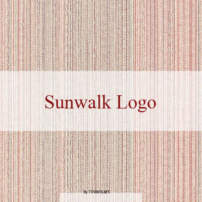 Sunwalk Logo example