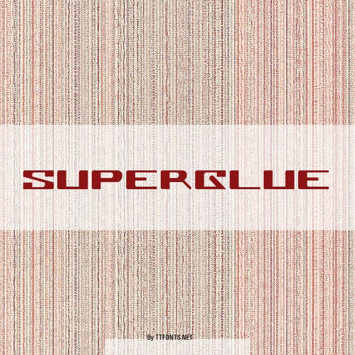 Superglue example