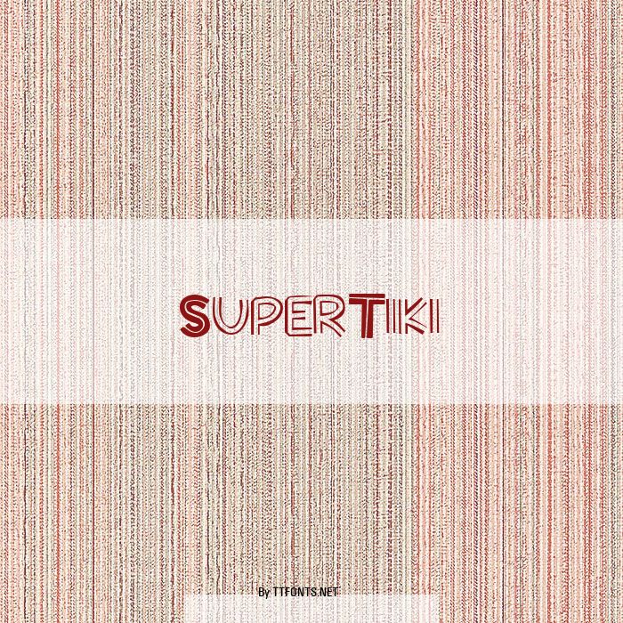 SuperTiki example