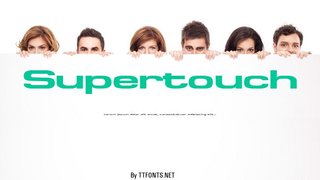 Supertouch example