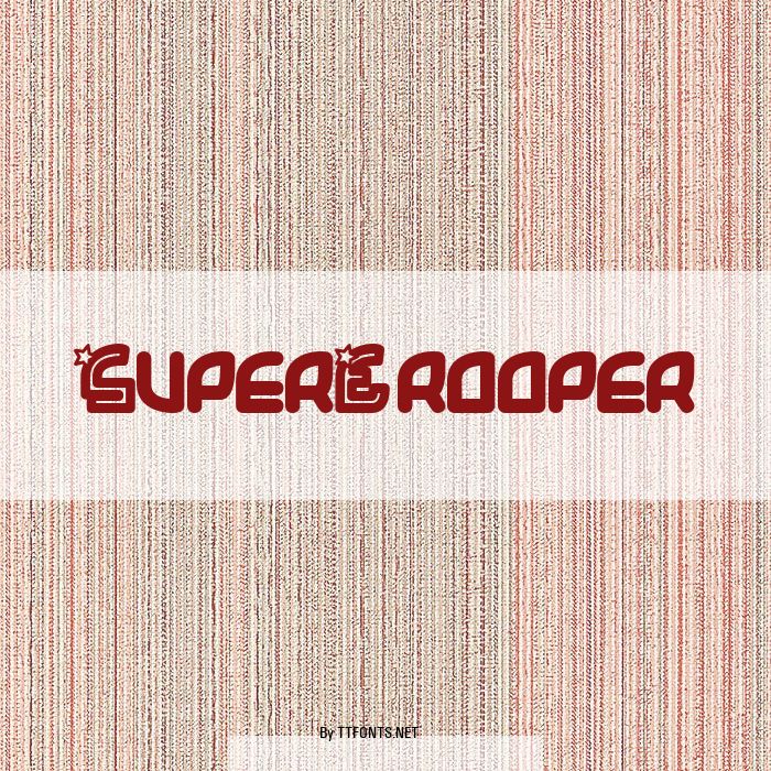 SuperTrooper example