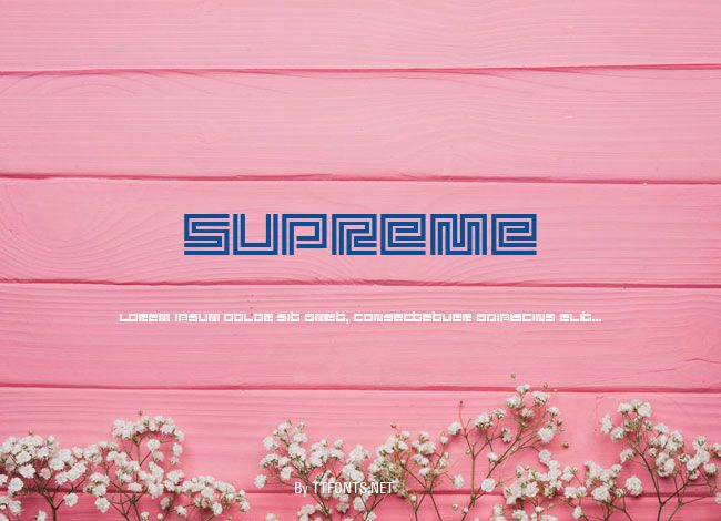 Supreme example