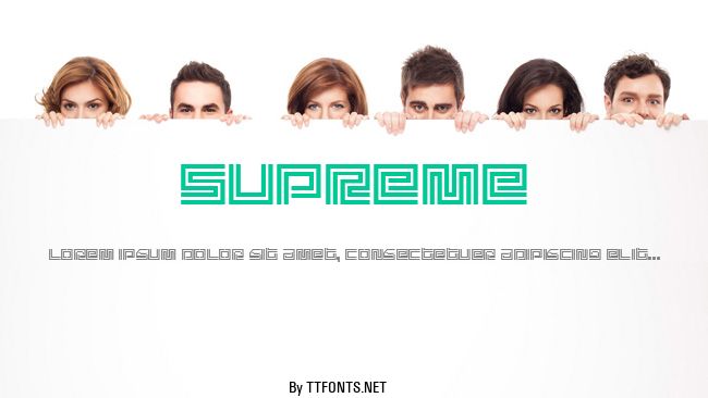 Supreme example