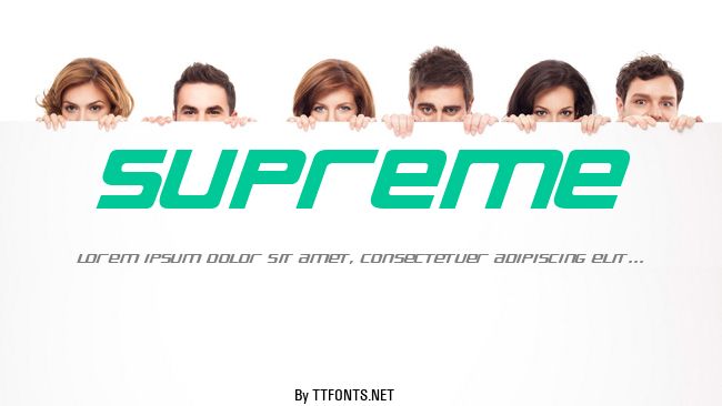 Supreme example