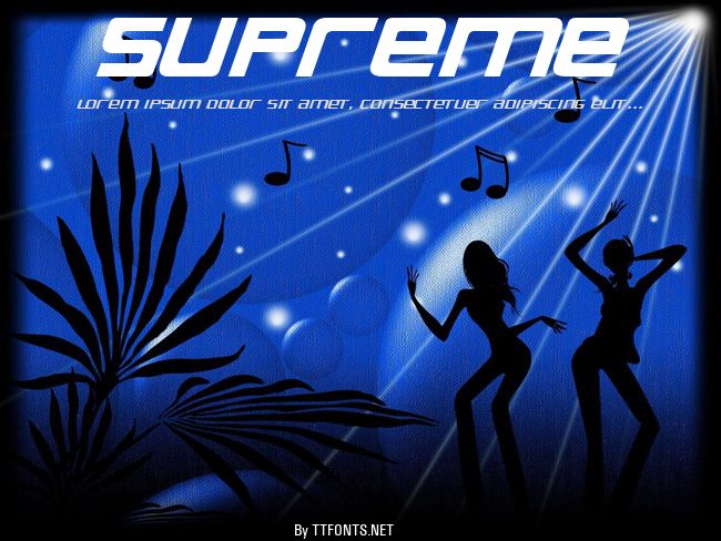 Supreme example