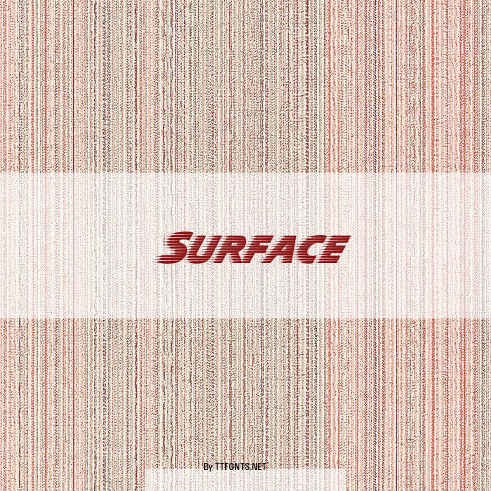 Surface example