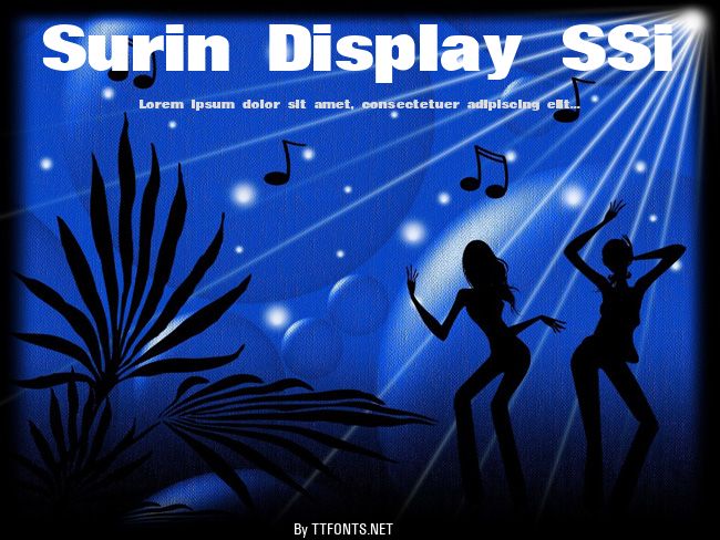 Surin Display SSi example