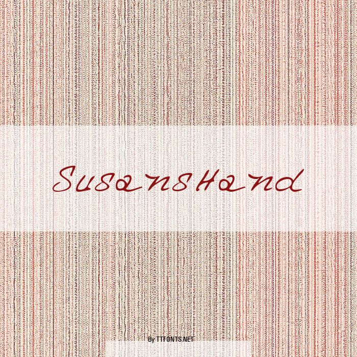 SusansHand example
