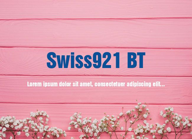 Swiss921 BT example