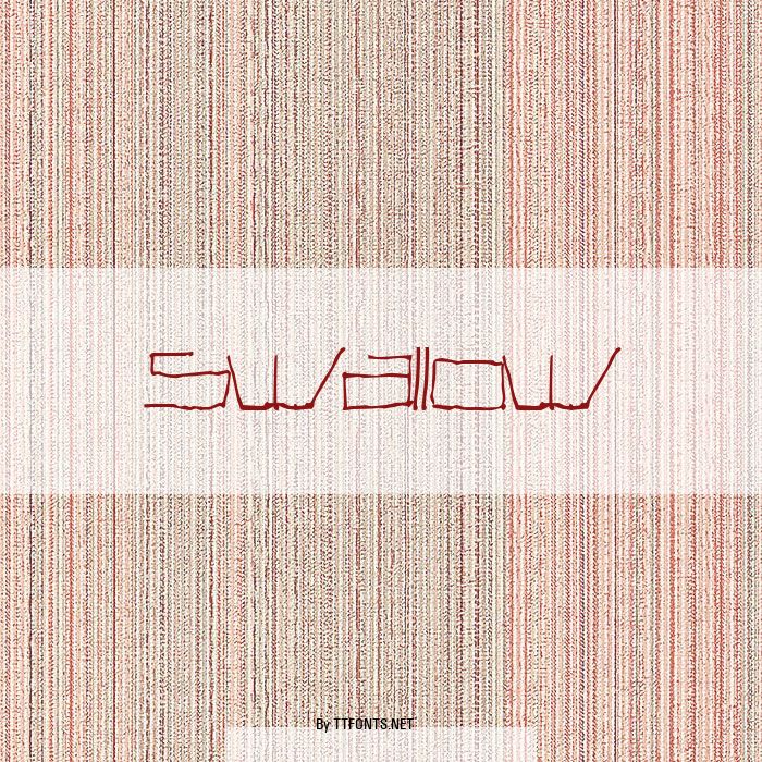 swallow example