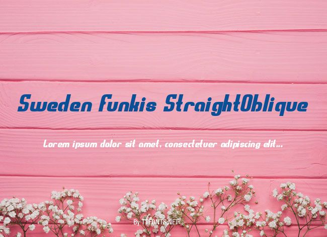 Sweden Funkis StraightOblique example