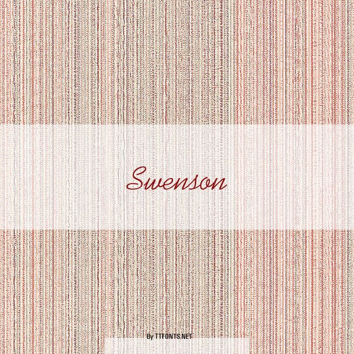 Swenson example