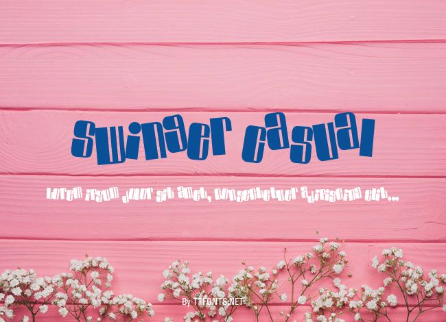 Swinger Casual example