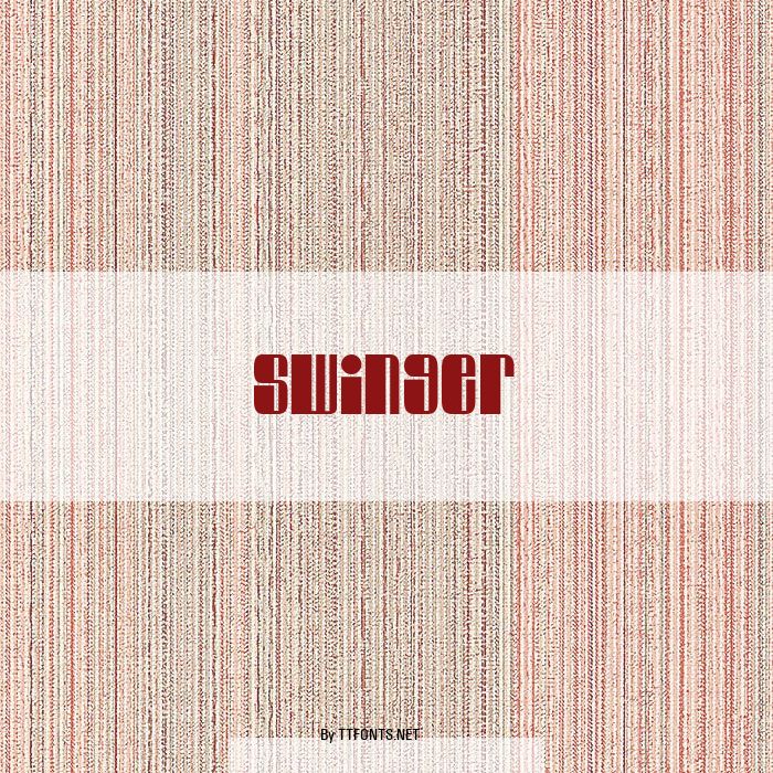 Swinger example