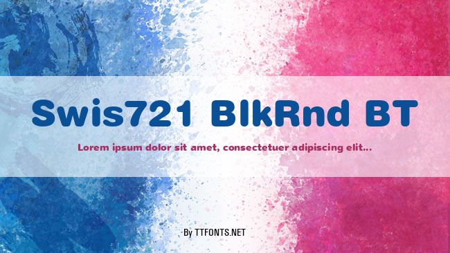 Swis721 BlkRnd BT example