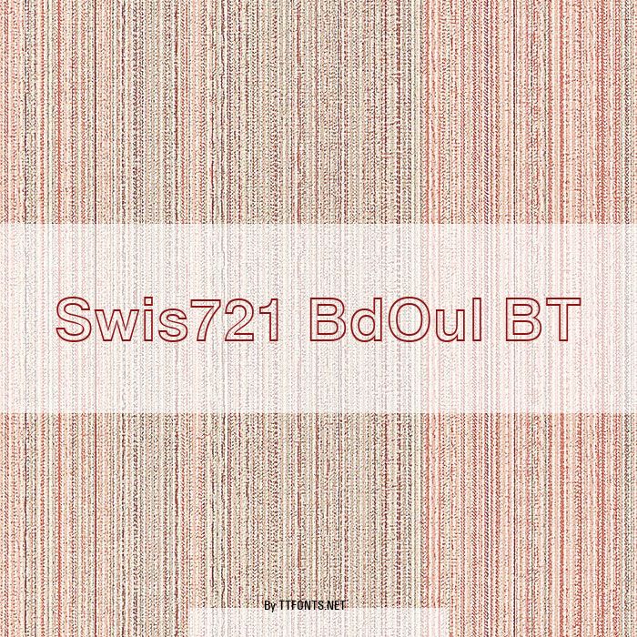 Swis721 BdOul BT example