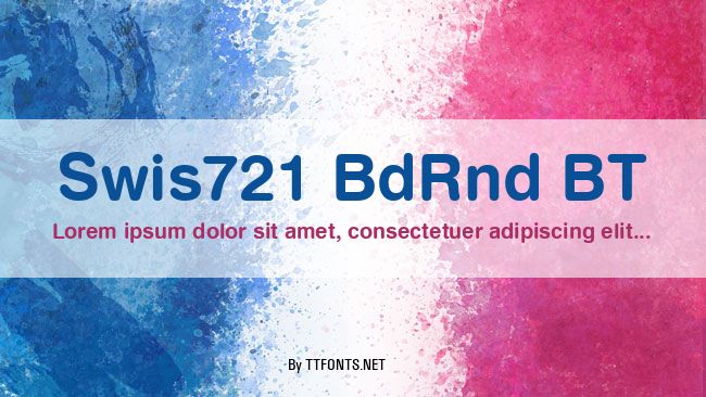 Swis721 BdRnd BT example