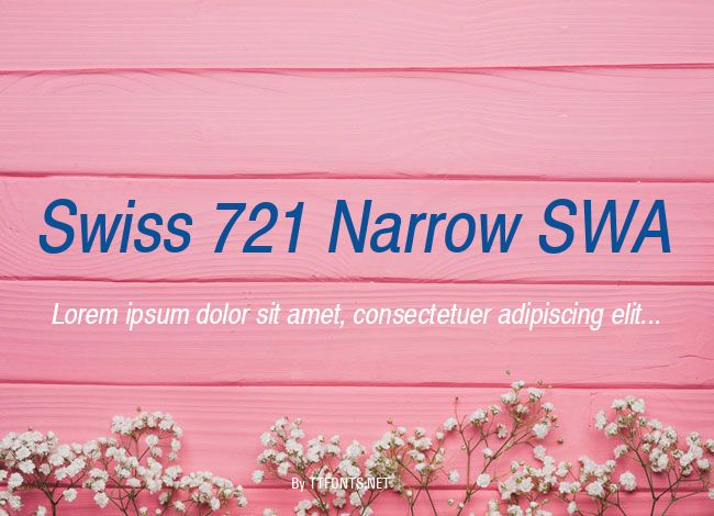 Swiss 721 Narrow SWA example