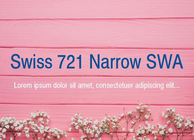 Swiss 721 Narrow SWA example