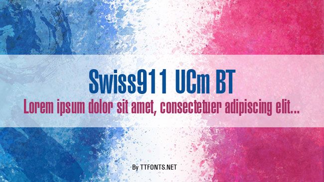 Swiss911 UCm BT example