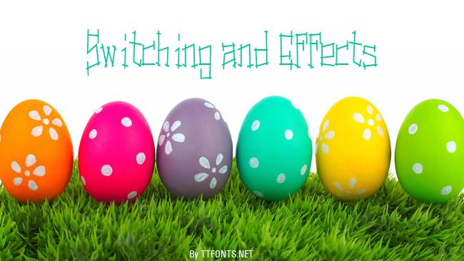 Switching and Effects example