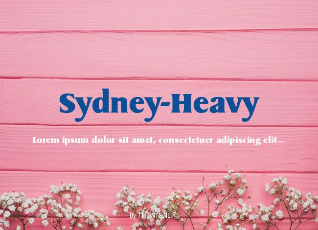 Sydney-Heavy example