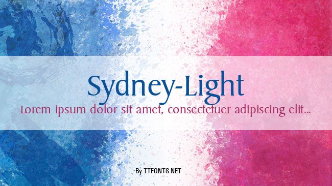 Sydney-Light example